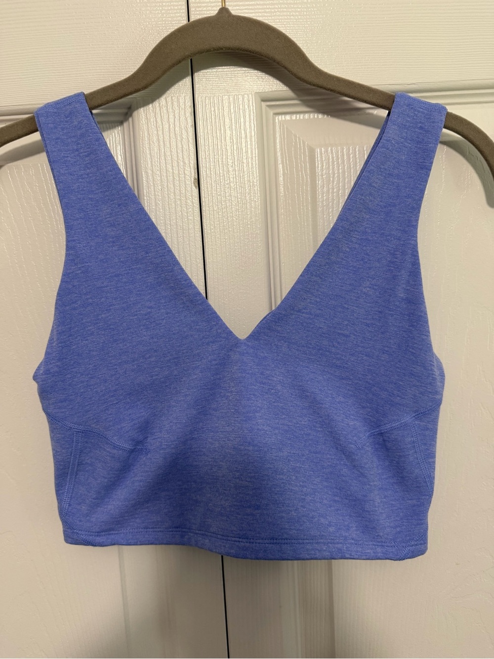 FP Movement by Free People Never Better Heather Crop Top in Purple Size S VGUC